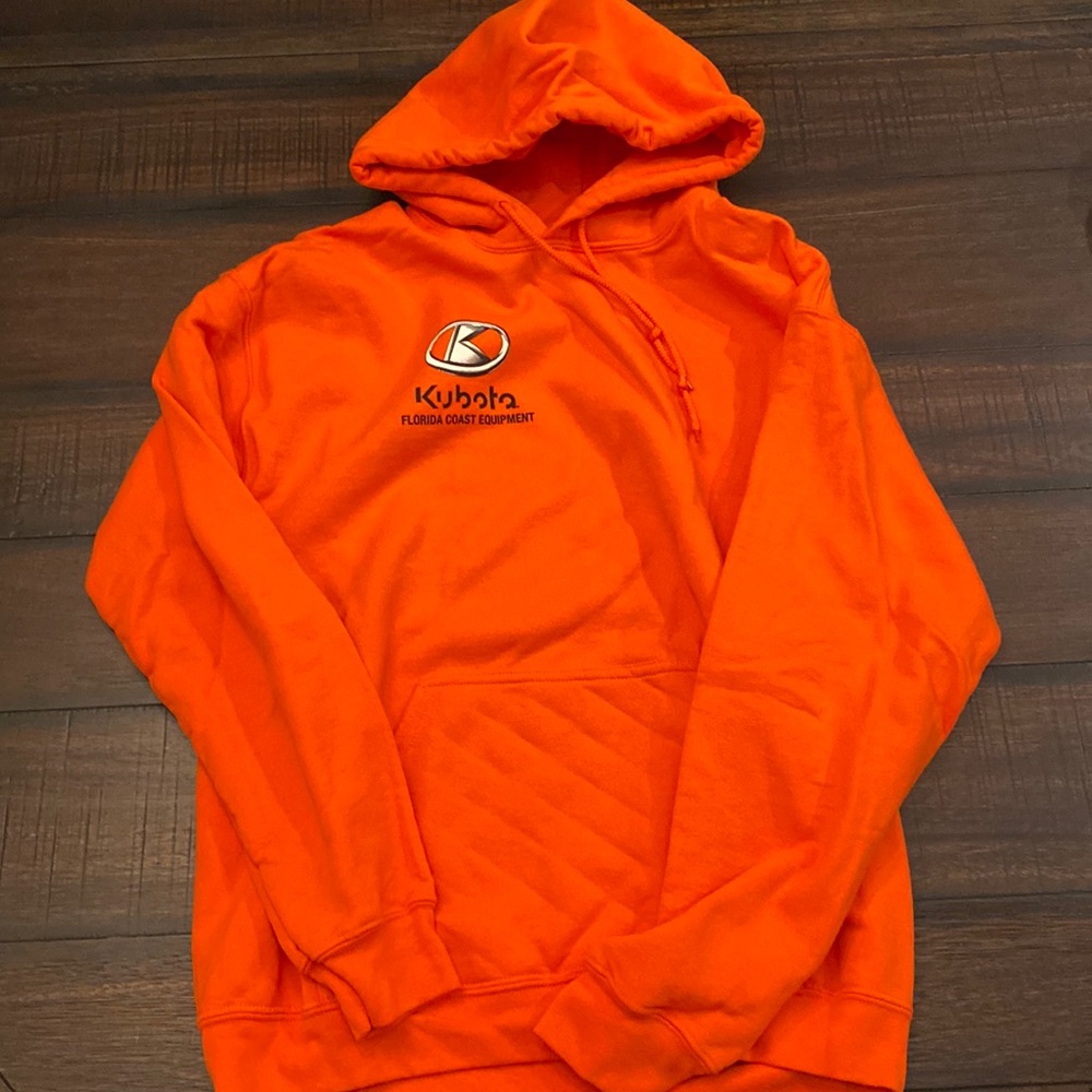 Kubota Sweatshirt Hoodie Medium NWOT